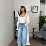 Jeans con Foulard 8000-23