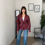 Trench Ecopelle Daysi - Bordeaux 4632