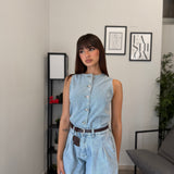 Set-Coordinato in denim Chiaro 2759