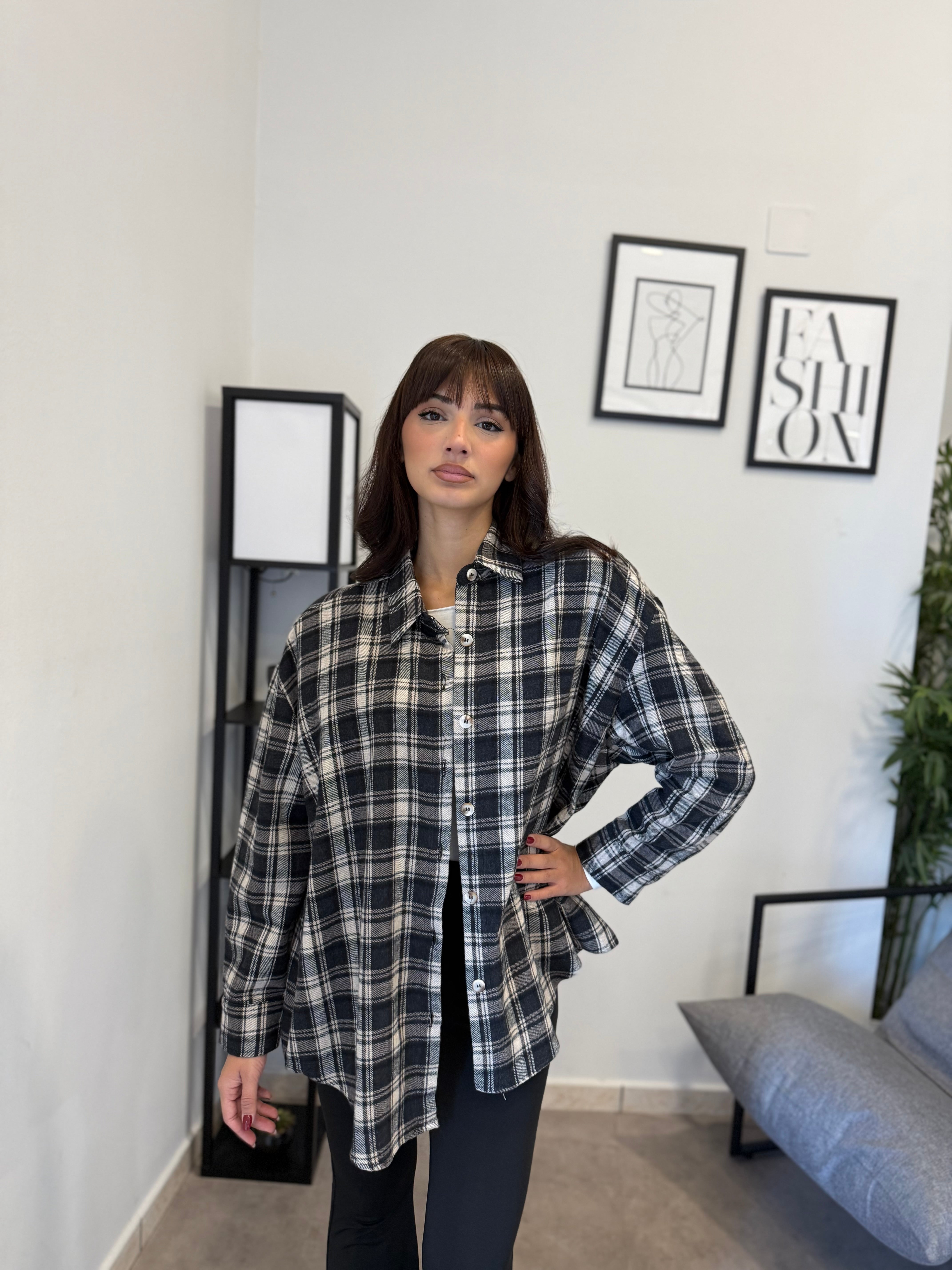 Camicia a Quadri JW  2636