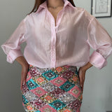 Minigonna Paillettes - Rosa 7758