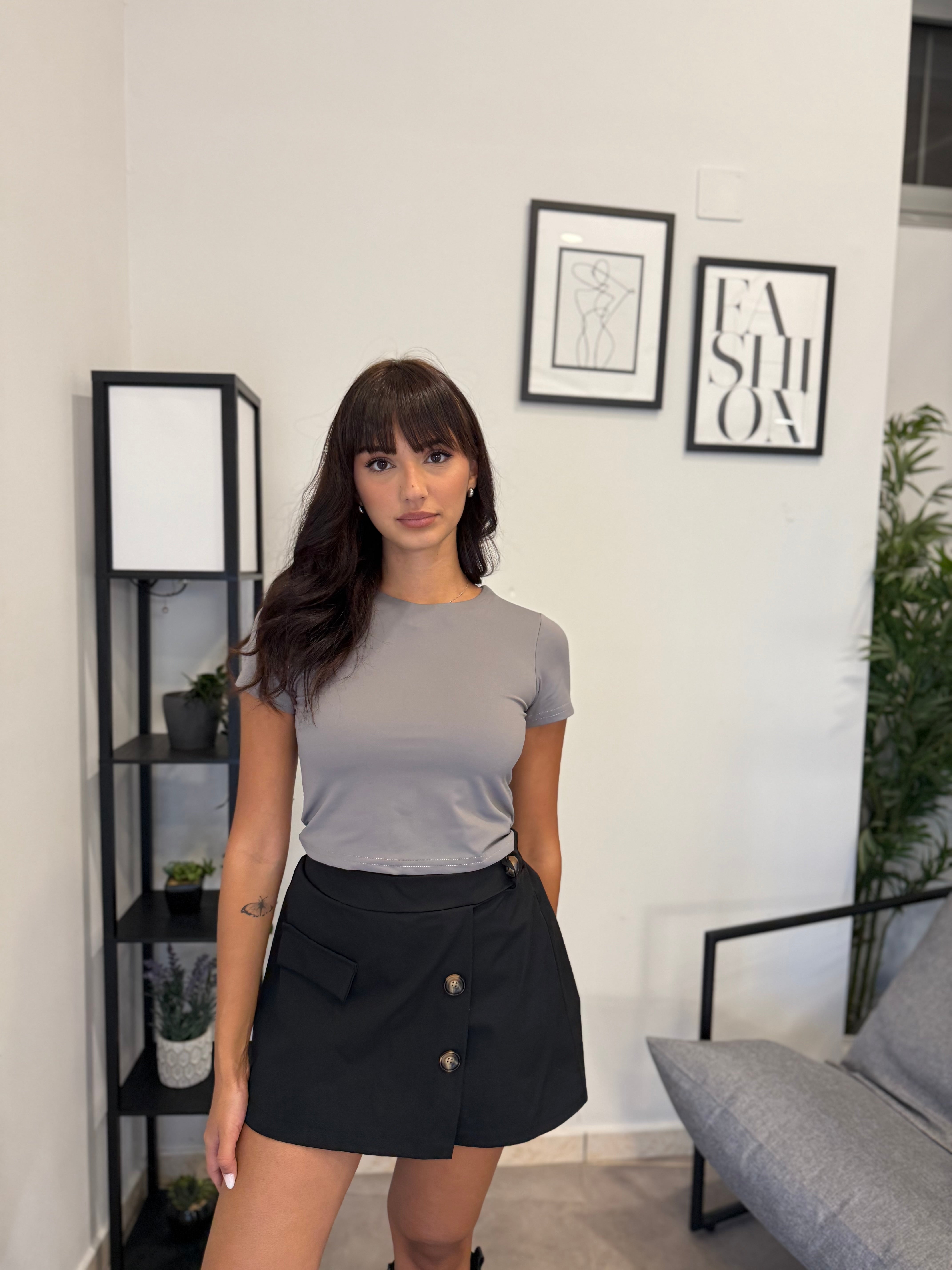 T-Shirt Crop in licra 7392