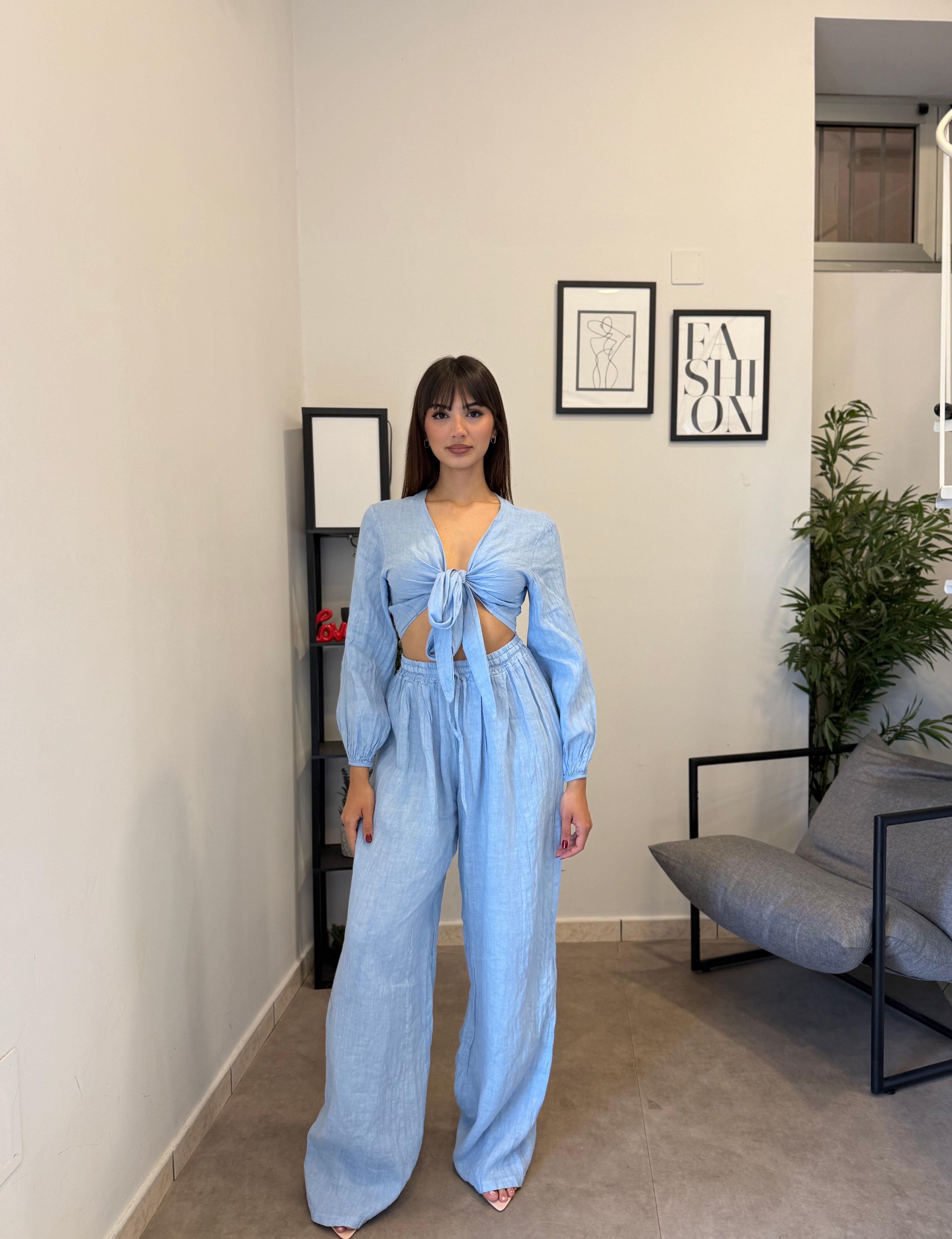 Set-Coordinato 100%lino 8767
