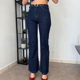 Jeans Gamba dritta scuro 2417