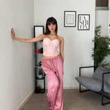 Pantalone Effetto Satin 2420