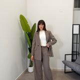 Blazer Spigato - Brown 2649