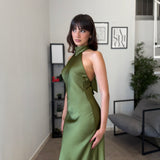 Abito Satin Valentina 2759