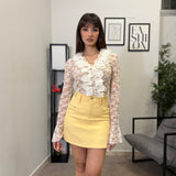 Mini Gonna Yellow  4980