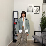 Giubbotto Over in Denim 2606