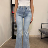 Jeans a Zampa Chiaro 828