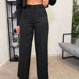 Pantalone Gamba Dritta - Black 1193