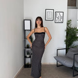 Abito Lungo Ines - Pois 6089