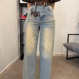 Jeans Palazzo Sabbiato 2622