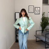 Biker Ecopelle - Green 202316