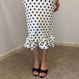 Abito Midi Pois 2341