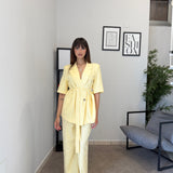 Tailleur in Misto Lino 2637