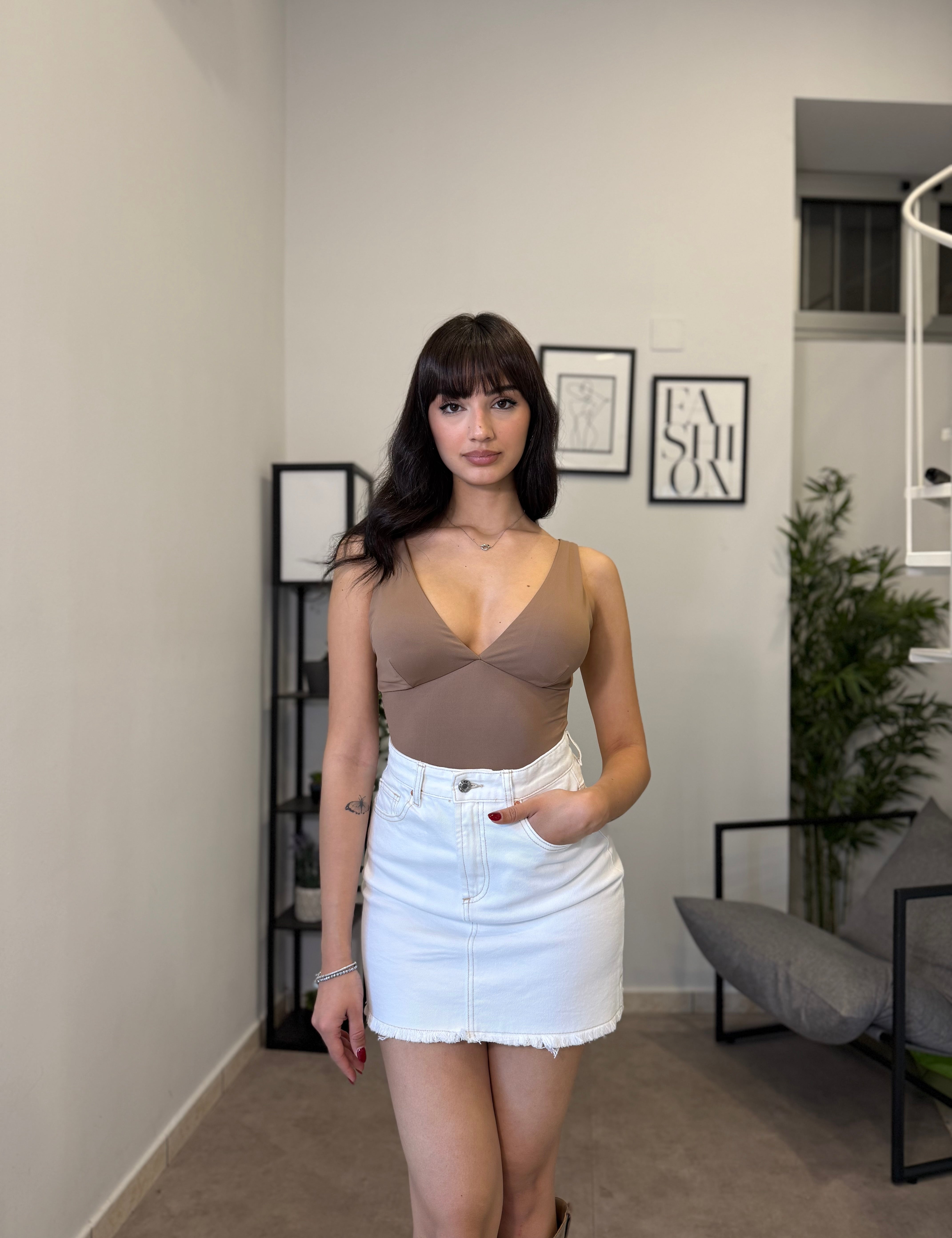 Minigonna White 3625
