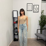 Jeans Wide leg Sabbiato 5607