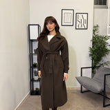 Cappotto con Cintura 11868