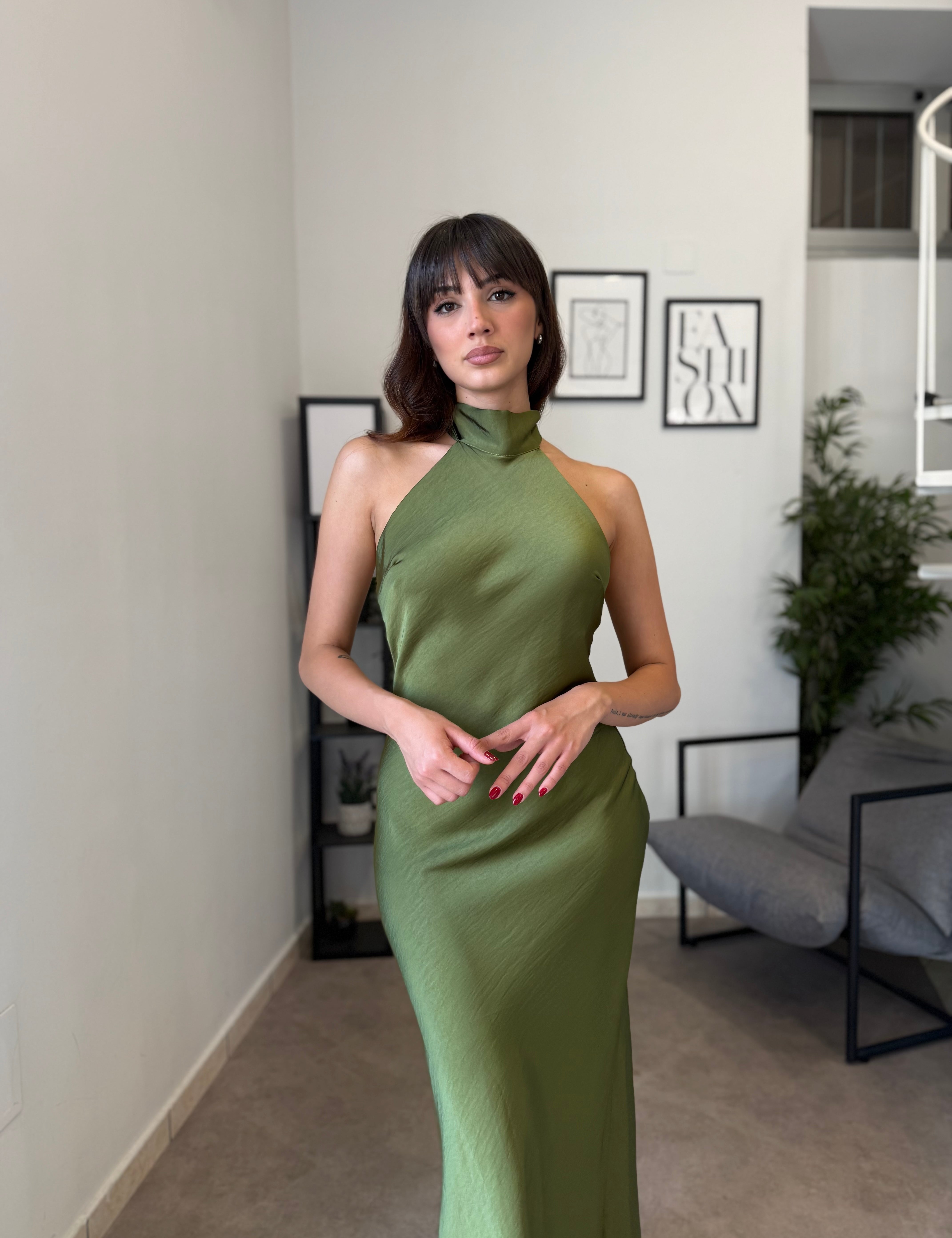 Abito Satin Valentina 2759