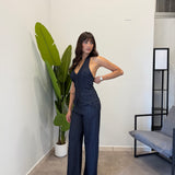 Set-Coordinato in simil denim 4925