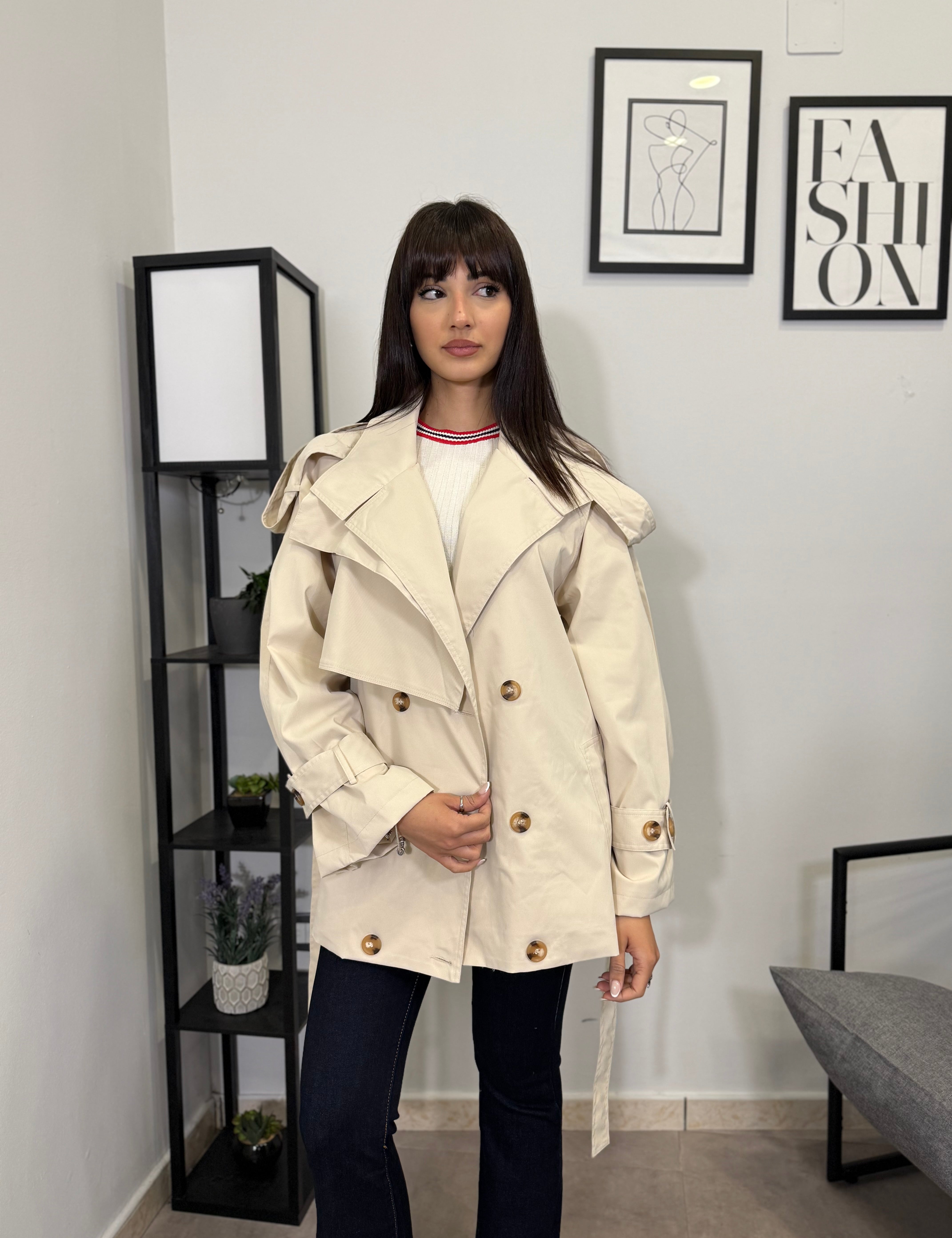 Trench tre quarti 6279