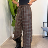 Pantalone Sporty a quadri 1732