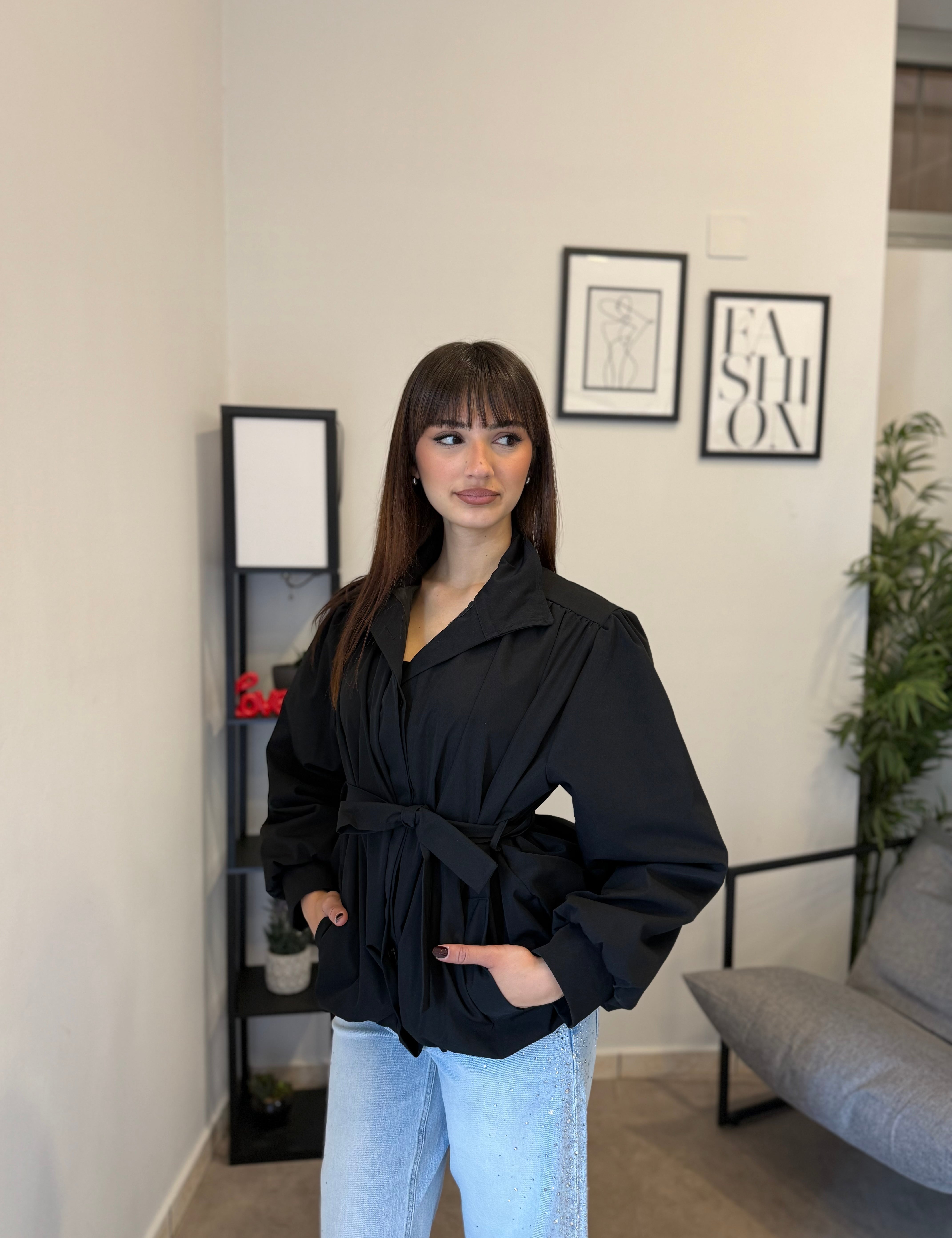 Trench Balloon - Black 2535