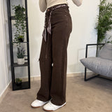 Jeans Wide leg Brown 362