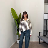 Jeans Balloon con laccio 3272