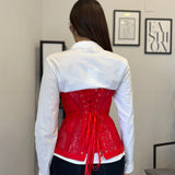 Bustier Rosso 2508