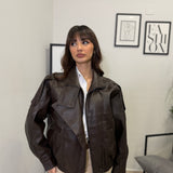 Bomber Viral Ecopelle - Marrone 2517