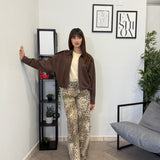 Jeans Ballon Animalier 895