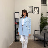 Blazer Over Spring - Azzurro 5225