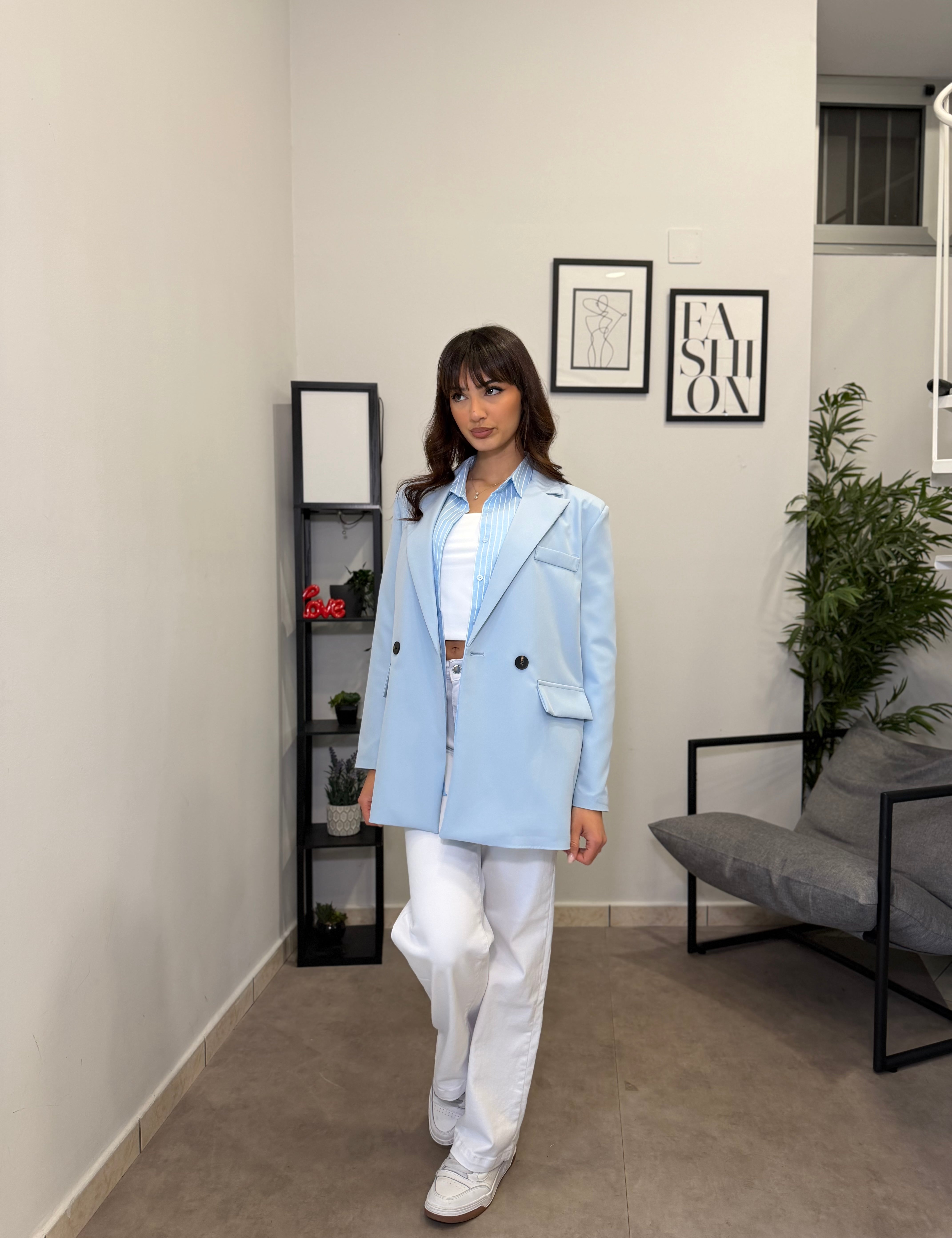 Blazer Over Spring - Azzurro 5225