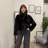 Pelliccia Bomber - Black 25208