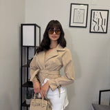 Trench Crop Camel 4475