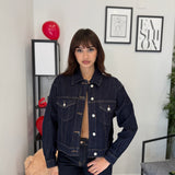 Giubbotto Denim Crop 003