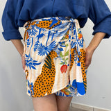 MiniGonna Pareo Etnic Blu 6326