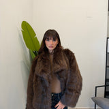 Eco Pelliccia Over Brown 003