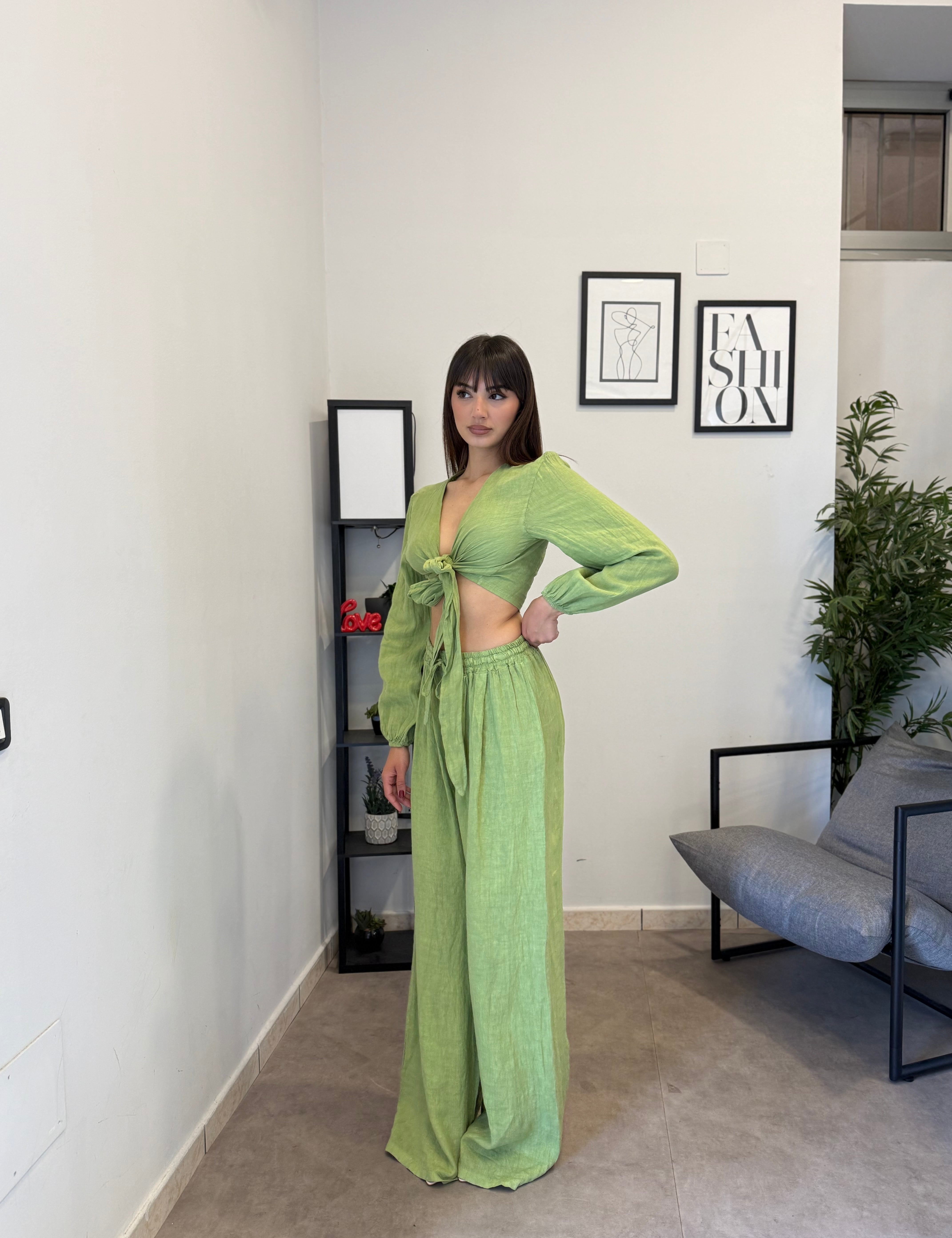 Set-Coordinato 100%lino 8767