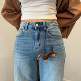 Jeans Palazzo Sabbiato 3241