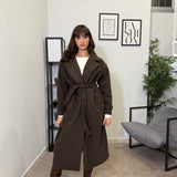 Cappotto con Cintura 11868