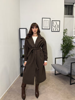 Cappotto con Cintura 11868