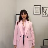 Blazer Over Pink 1109