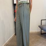 Pantalone in misto lino 5845