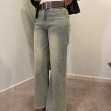Jeans W/L con cintura 9557