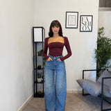Jeans Full strass Chiaro 3435