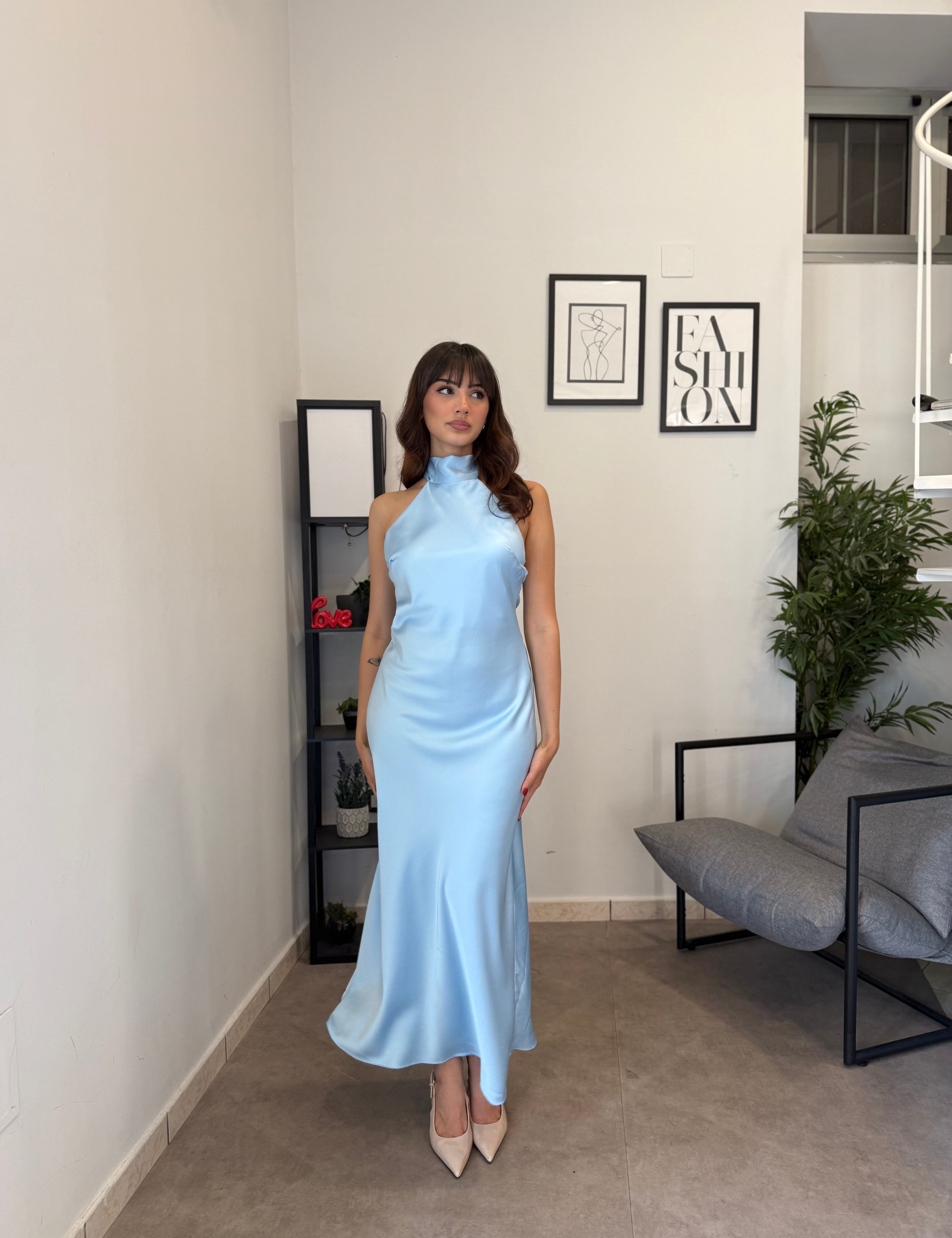 Abito Satin Valentina 2759