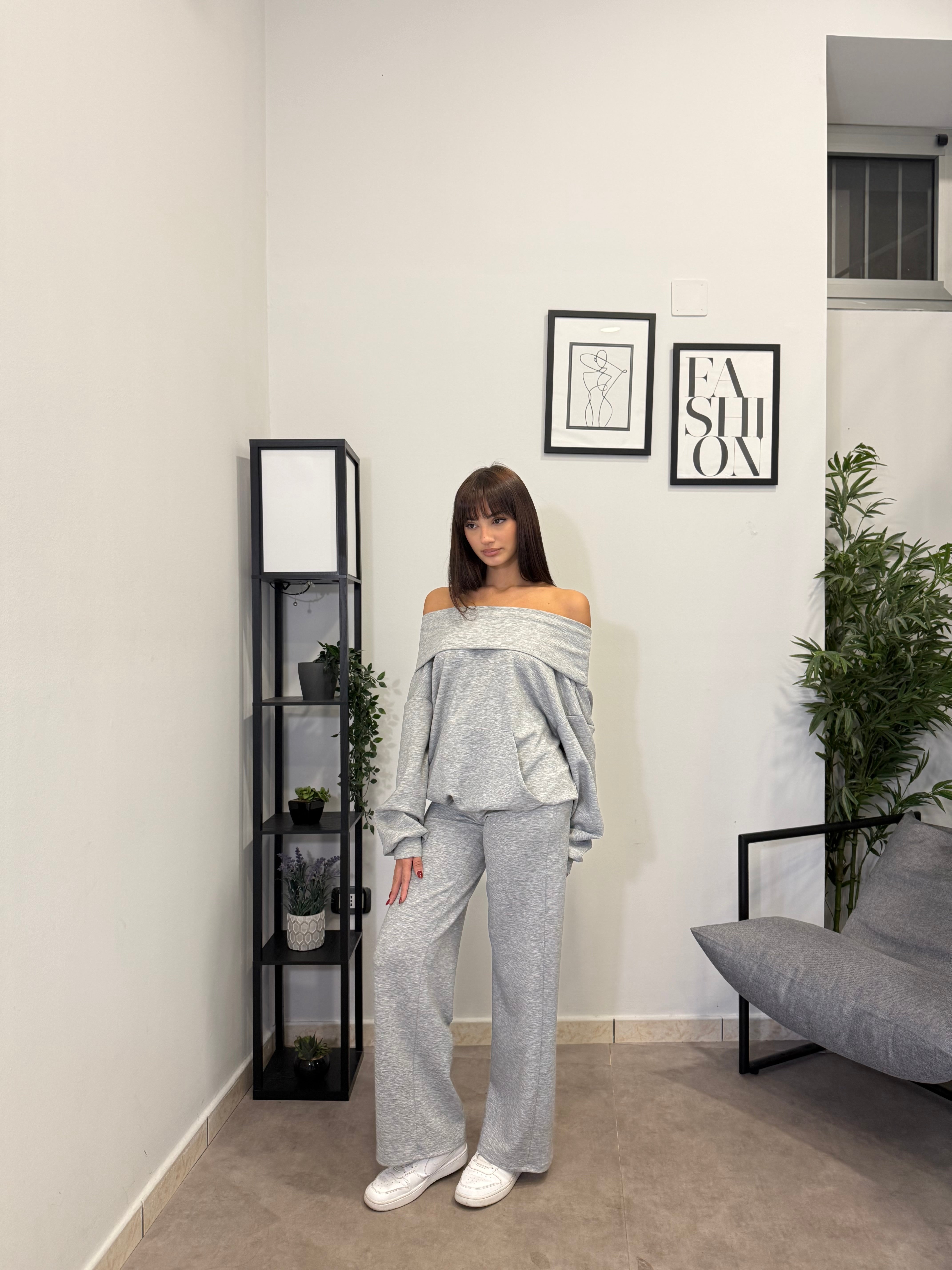 Pantalone Tuta con risvolto 9619